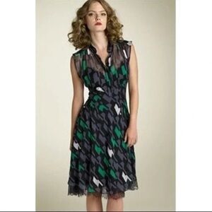 DVF Diane Von Furstenberg Finola Silk Slip Dress size 6